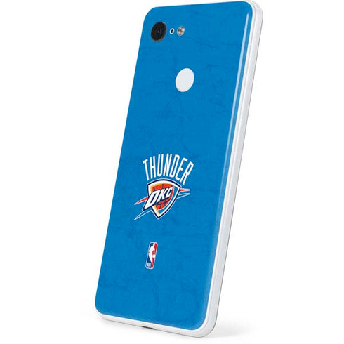 NBA OKC Thunder Distressed Google Pixel 3 Skin
